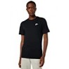 Nike NSW Club Tee Homme, Noir (Black/White 013), S