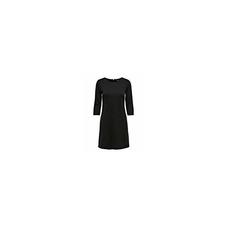 Only NOS Onlbrilliant 3/4 Dress JRS Noos Robe, Noir (Black), 40 (Taille Fabricant: Medium) Femme