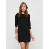 Only NOS Onlbrilliant 3/4 Dress JRS Noos Robe, Noir (Black), 40 (Taille Fabricant: Medium) Femme