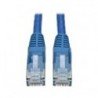 Tripp Lite Cat6 Gigabit Snagless Molded Patch Cable (RJ45 M/M) - Blue, 10-ft.(N201-010-BL)